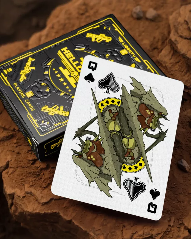Spielkarten Helldivers 2 - Judgement Black
