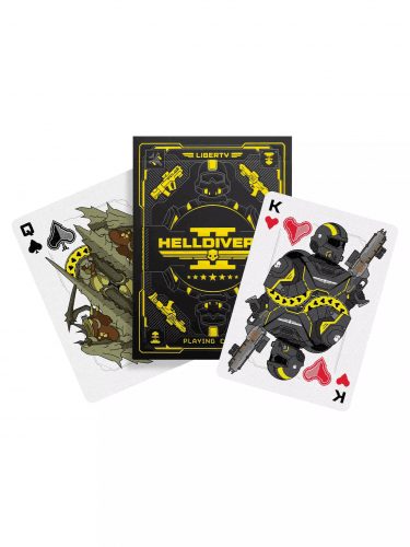 Spielkarten Helldivers 2 - Judgement Black