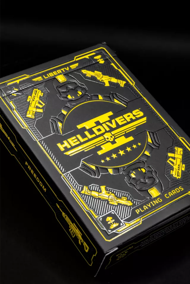 Spielkarten Helldivers 2 - Judgement Black