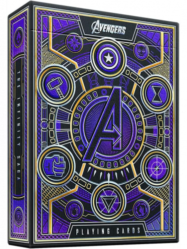 Spielkarten Marvel - Avengers (Purple Version)