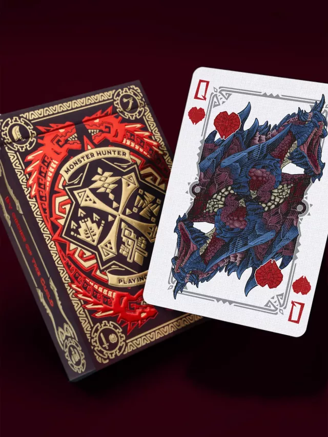 Spielkarten Monster Hunter - Collectors Edition Red