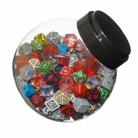 Würfelglas Jar of Dice - D6, D10, D20 (Zufallsauswahl) (1Stck) - Würfel