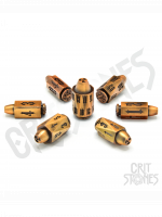 Würfel Ballistic Brass Metal - RPG Dice Set  (7 Stck)
