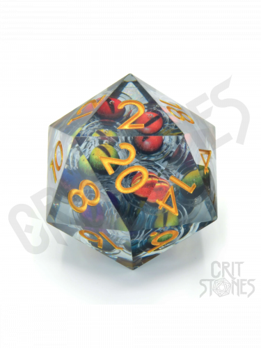 Würfel Beholden - Floating Eyes 33mm D20