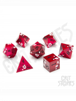 Würfel Dawn Blossom Metal - RPG Dice Set  (7 Stck)