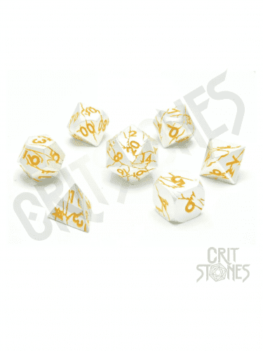 Würfel Divine Decree Metal - RPG Dice Set (7 Stk.)