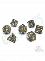 Würfel Drudaxizius Metal - RPG Dice Set  (7 Stck)