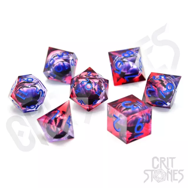 Würfel Elder Dragon's Gaze Floating Eye - RPG Dice Set (7 Stk.)