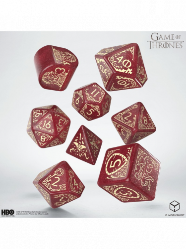 Würfel Game of Thrones - Lannister (8 Stck)