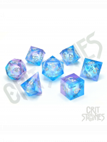 Würfel Pink Ice Liquid Core - RPG Dice Set  (7 Stck)