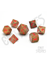 Würfel Rage Within Metal - RPG Dice Set  (7 Stck)