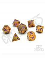 Würfel Shattered Sigils Metal - RPG Dice Set  (7 Stck)