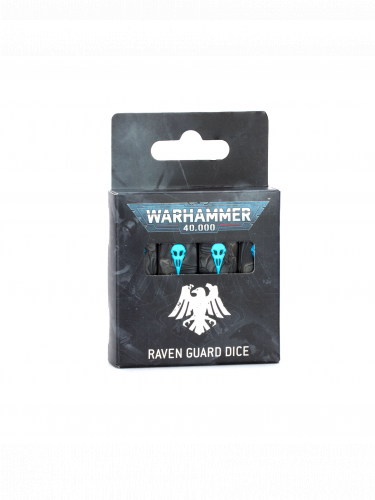 Würfel Warhammer: 40,000 - Raven Guard Dice (16 Stck)
