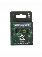 Würfel Warhammer 40,000 - Destroyer Cult Dice (16 Stück)