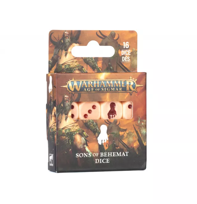 Würfel Warhammer Age of Sigmar - Sons of Behemat Dice (16 Stk) - Brettspiel
