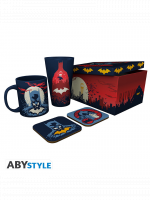 Geschenkset DC - Batman (Tasse, Glas, Untersetzer)