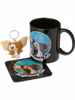 Geschenkset Gremlins - Dangerously Cute (Tasse, Untersetzer, Schlüsselanhänger)