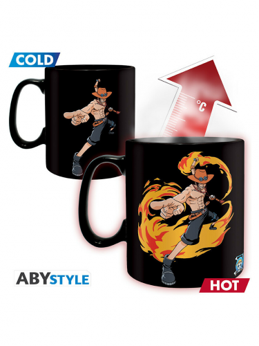 Tasse One PIece - Luffy & Ace (farbwechselnd)