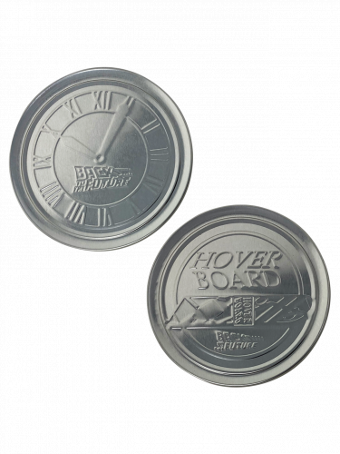 Untersetzer Back to The Future - Embossed (4 Stck)