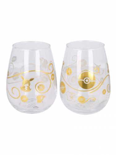 Glas Pokemon - Pikachu (2 Stück)