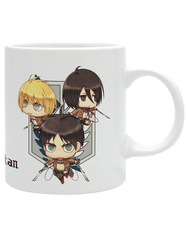 Tasse Attack on Titan - Chibi Trio