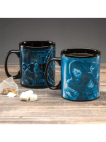 Tasse Dungeons & Dragons- Beholder + Aufkleber D20 (farbwechselnd)