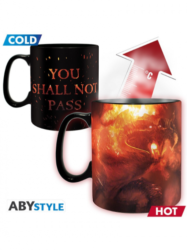 Tasse Lord of the Rings - You Shall Not Pass (Zaubertasse)