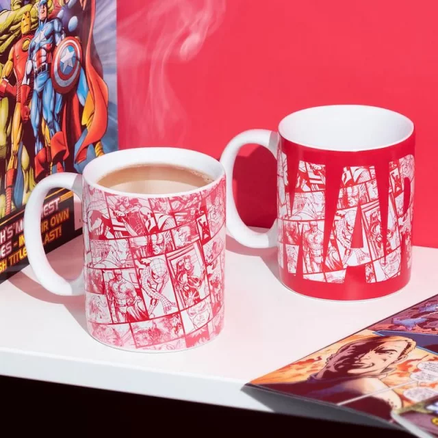 Tasse Marvel - Logo Heroes (wechselnd)