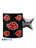 Tasse Naruto Shippuden - Akatsuki Shuriken 3D