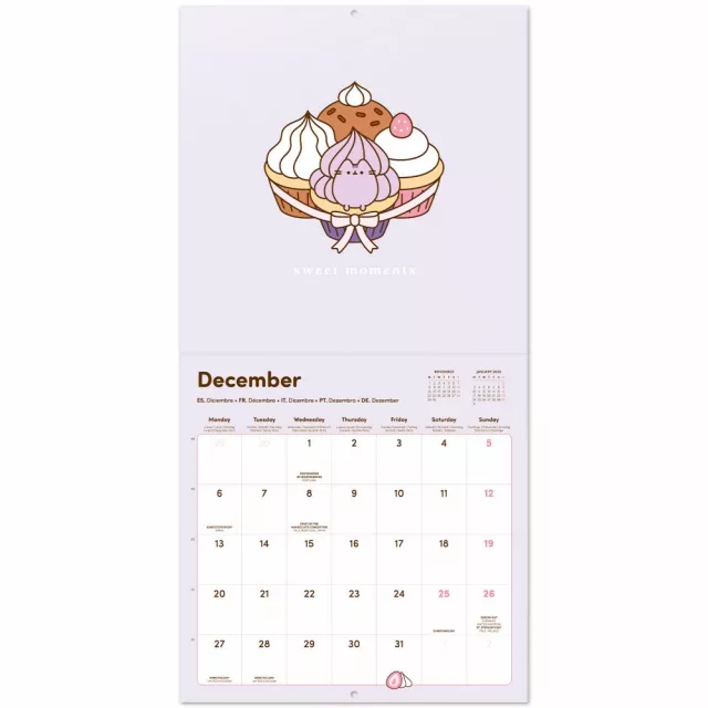 Kalender Pusheen 2027
