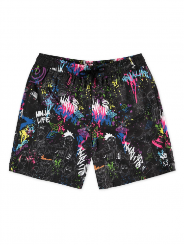 Herren-Shorts Naruto - Graffiti