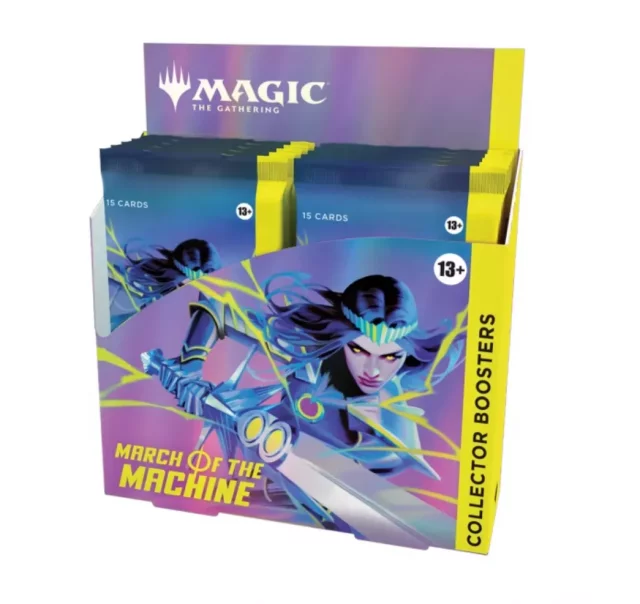 Kartenspiel Magic: The Gathering March of the Machine - Collector Booster Box (12 Booster)