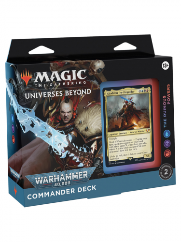 Kartenspiel Magic: The Gathering Universes Beyond: Warhammer 40,000 - The Ruinous Powers (Kommandantendeck) (ENGLISCHE VERSION)