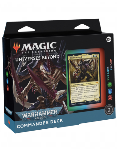 Kartenspiel Magic: The Gathering Universes Beyond: Warhammer 40,000 - Tyranid Swarm (Kommandantendeck) (ENGLISCHE VERSION)