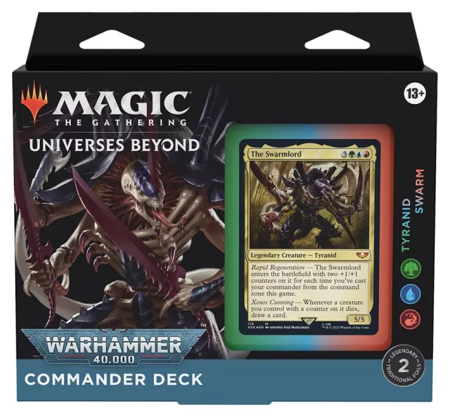 Kartenspiel Magic: The Gathering Universes Beyond: Warhammer 40,000 - Tyranid Swarm (Commander Deck)