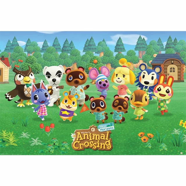 Poster Animal Crossing: New Horizons - Line Up