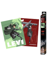 Poster Attack on Titan - Levi and Mikasa (Set 2 St)