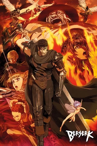 Plakat Berserk - Collage