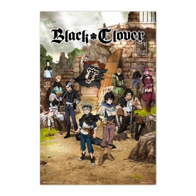 Poster Black Clover - Black Bull Squad & Yuno