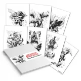 Plakát Dungeon & Dragons - Limited Edition Lithograph Set (7ks)