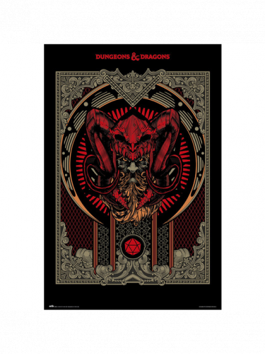 Poster Dungeons & Dragons - Players Handbook