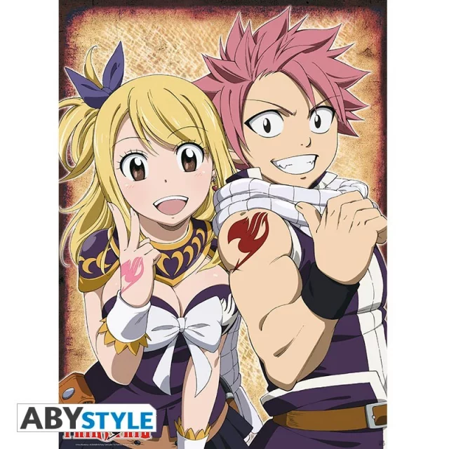 Poster Fairy Tail - Natsu & Lucy