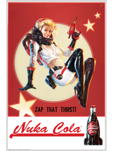 Poster Fallout 4 - Zap That Thirst