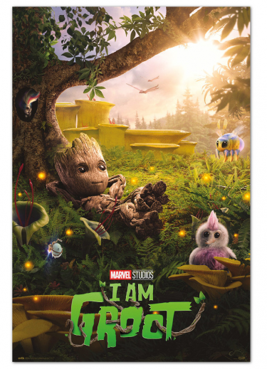 Poster Guardians of the Galaxy - Groot Chill Time