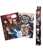 Poster Jujutsu Kaisen - Gruppe und Schulen (2 Poster)