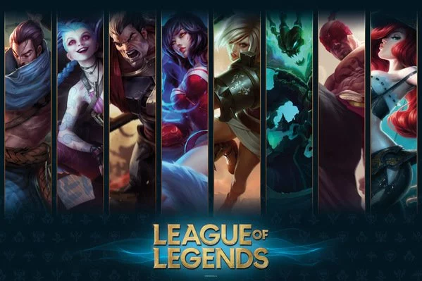 Poster League of Legends - Champions