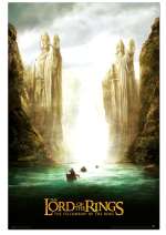 Poster Lord of the Rings - The Gates of Argonath