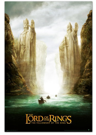 Poster Lord of the Rings - The Gates of Argonath