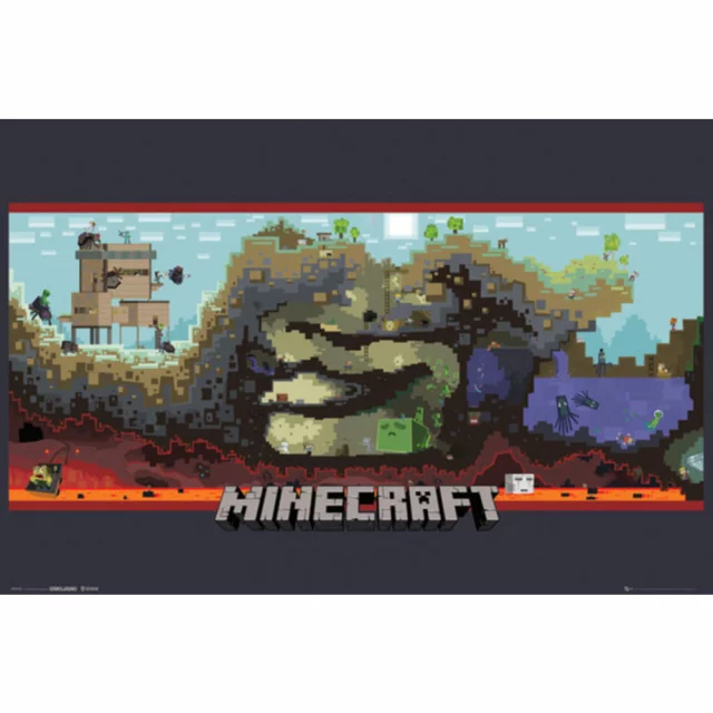 Poster Minecraft - Underground