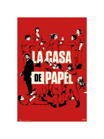 Poster Money Heist - All Characters